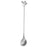 6PCS / Set Stainless Steel Leaf Shape Silver Dessert Spoons for Coffee Ice Cream Cake Teaspoon Set - Green - 2