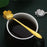 2-Piece Set Mixing Spoon 12.5cm Stainless Steel Sakura Coffee Spoon (without FDA Certificate) - Silver - 6