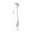 10Pcs 12cm Leaf Design Stainless Steel Fruit Dessert Spoon / Fork, Silver (BPA Free, No FDA) - Fork - 5