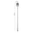 8Pcs 17.3cm Coffee Stirring Spoon Stainless Steel Square Head Long Handle Spoon, Silver (BPA Free, No FDA) - 6