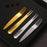 5Pcs Small Spoon / Fork Stainless Steel Dessert Spoon Fruit Fork (BPA Free, No FDA Certificate) - Two-tine fork - 4