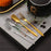 5Pcs Small Spoon / Fork Stainless Steel Dessert Spoon Fruit Fork (BPA Free, No FDA Certificate) - Two-tine fork - 5