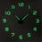 Acrylic 3D Illuminated Quartz Wall Clock Large Sticker Home Office DIY Decoration, 37inch - 1