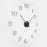 Acrylic 3D Illuminated Quartz Wall Clock Large Sticker Home Office DIY Decoration, 37inch - 2