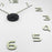 Acrylic 3D Illuminated Quartz Wall Clock Large Sticker Home Office DIY Decoration, 37inch - 4