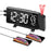TS-5210 LED Digital Projection Alarm Clock FM Radio Time Projector Table Clock Temperature and Humidity Meter - 2