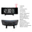 TS-5210 LED Digital Projection Alarm Clock FM Radio Time Projector Table Clock Temperature and Humidity Meter - 3