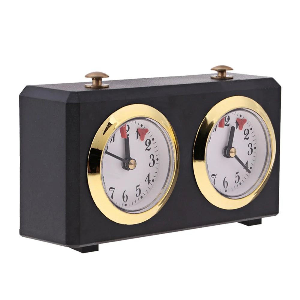 DT05ah Vintage Chess Timer Countdown International Competition Board Game Chess Clock (No Battery Needed) - 1