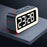FY302 Digital Alarm Clock  Voice Control Time Display LED Light Makeup Mirror for Office Home - Black - 3