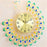 JT18116 60X60cm Creative 3D Peacock Wall Clock for Home Decoration and Living Room Decoration Handicraft Decoration Clock - 6