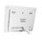 DDC-8009 8 inch Digital Display Alarm Clock 8 Groups Alarm Desktop Clock Machine Auto Adjust Brightness Elderly Alarm Clock - White/US Plug - 6