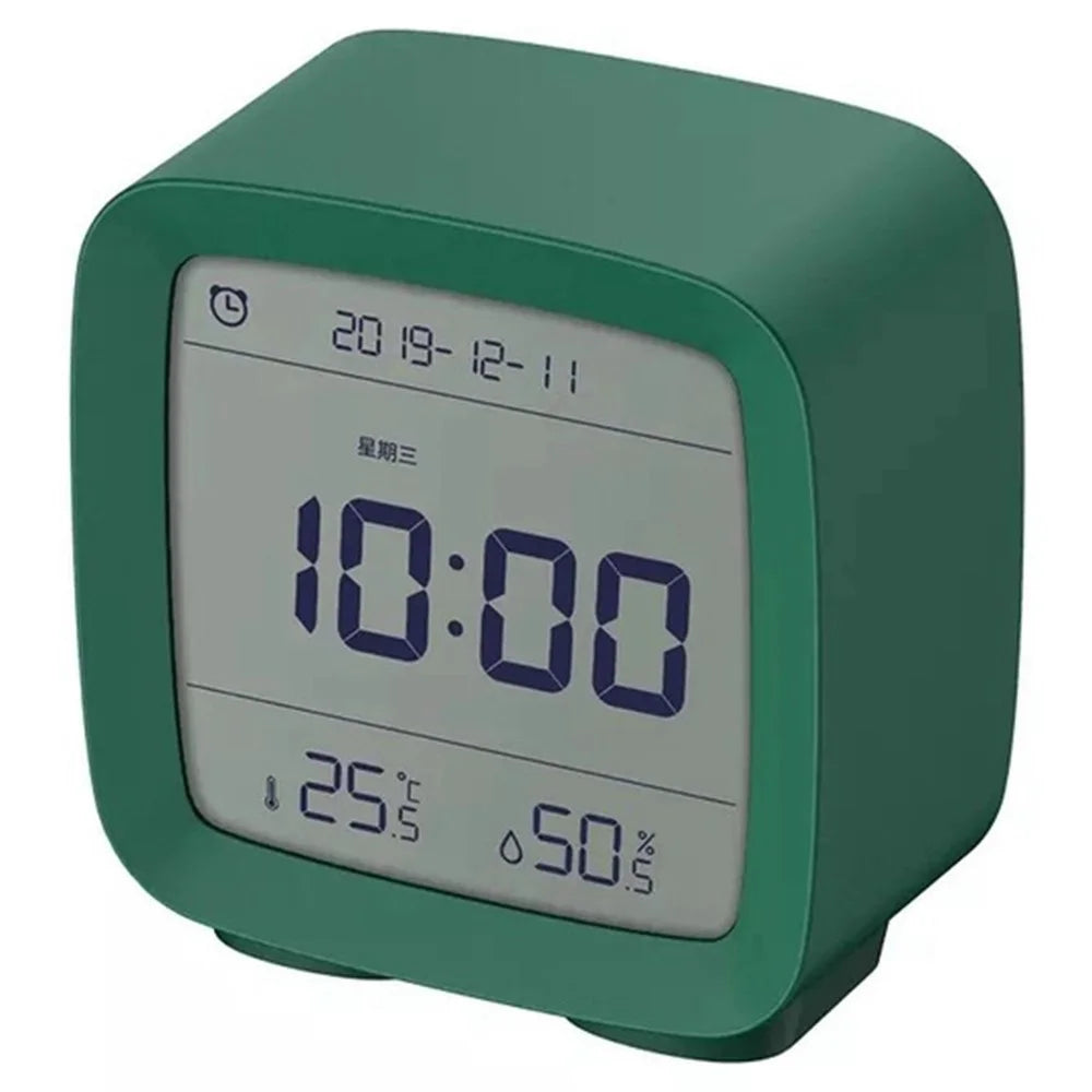 XIAOMI YOUPIN QingPing Bluetooth-compatible Temperature Humidity Detection Alarm Clock with Adjustable Backlit (Chinese Version) - Green - 1