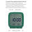 XIAOMI YOUPIN QingPing Bluetooth-compatible Temperature Humidity Detection Alarm Clock with Adjustable Backlit (Chinese Version) - Green - 2
