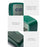 XIAOMI YOUPIN QingPing Bluetooth-compatible Temperature Humidity Detection Alarm Clock with Adjustable Backlit (Chinese Version) - Green - 5
