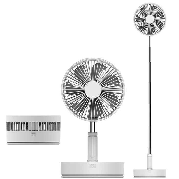 ADYSS P11 Portable Folding Telescopic Fan with Remote Control for Dormitory Bed Office - 5