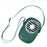 616 Portable USB Charging Mini Cooling Fan Summer Desktop/Handheld Fan Cooler with Neck Strap - Green - 1
