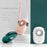 616 Portable USB Charging Mini Cooling Fan Summer Desktop/Handheld Fan Cooler with Neck Strap - Green - 5