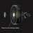 F22 Car Air Vent Fan Rotation Fan 3 Wind Speeds Adjustable USB Charging Air Conditioner Cooling Mini Fan - 6