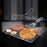 Outdoor Barbecue Grill Basket Fish Fillet Vegetable BBQ Rack with Removable Handle (No FDA Certificate) - 7