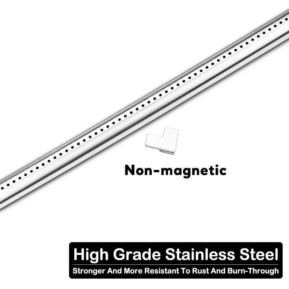 65032 Grill Burner Tube for Weber Q3200 / 3000 / 320 / 300 Stainless Steel Burner Pipe Spare Part - 7