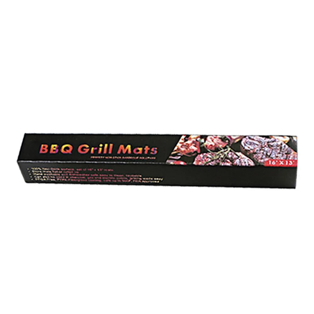 6PCS Grill Mats for Outdoor Grill (BPA-Free, FDA Certified), Non-Stick BBQ Grill Pads 30x40cm Reusable Grill Mats Works for Gas Charcoal Electric Grill, Bronze - 6