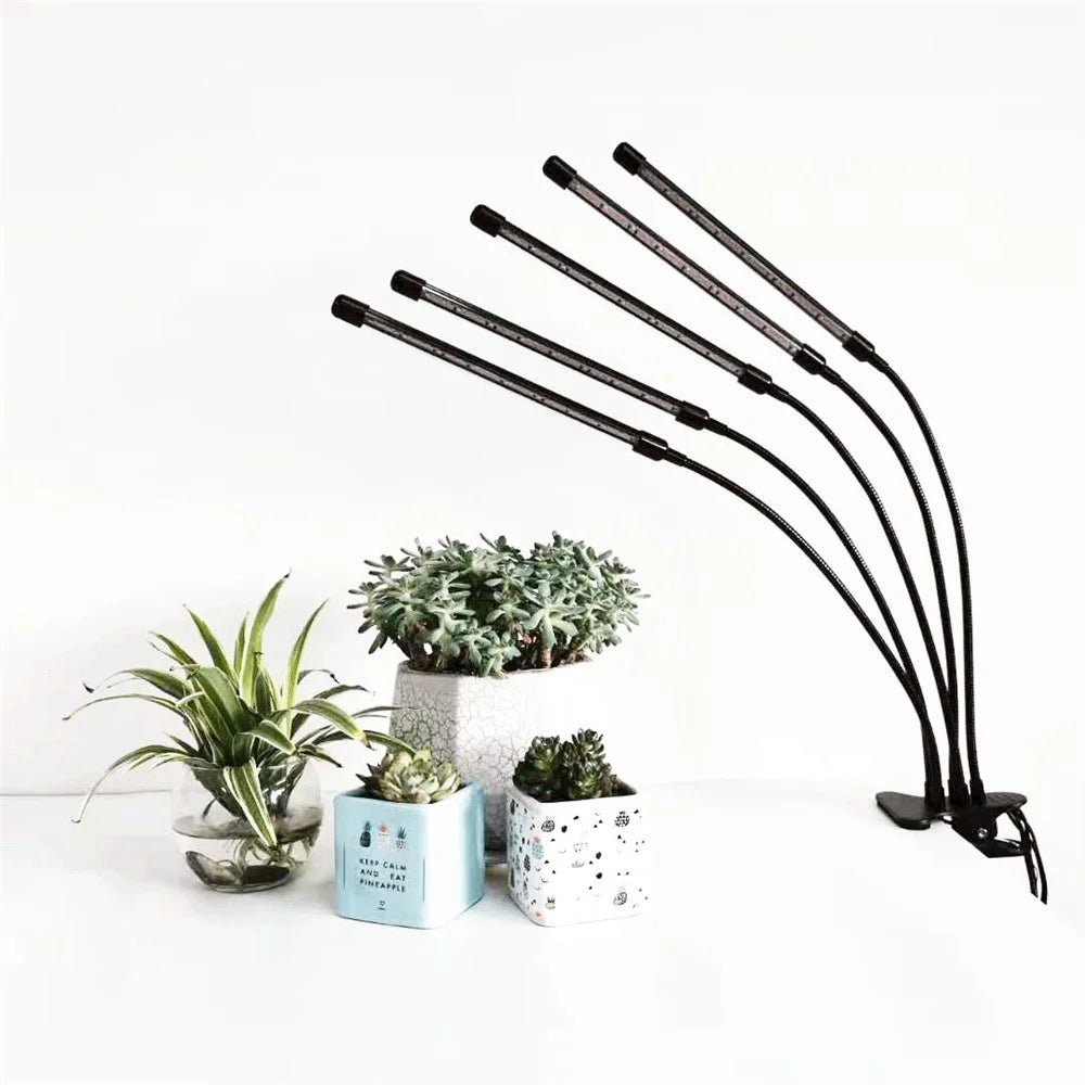 ZWD-5 Full Spectrum Plants Grow Lights Indoor Flowerpot Planter Lamp Succulent Plant Light with 9-Level Brightness - 6