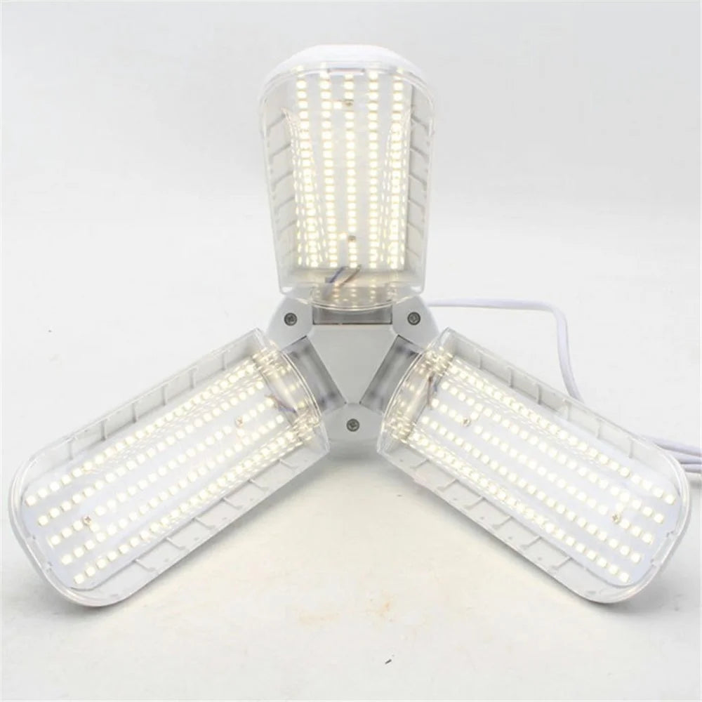 LED Grow Light 40W Full Spectrum Plant Growth Lamp Bulbs with 3 Folding Blades - 7
