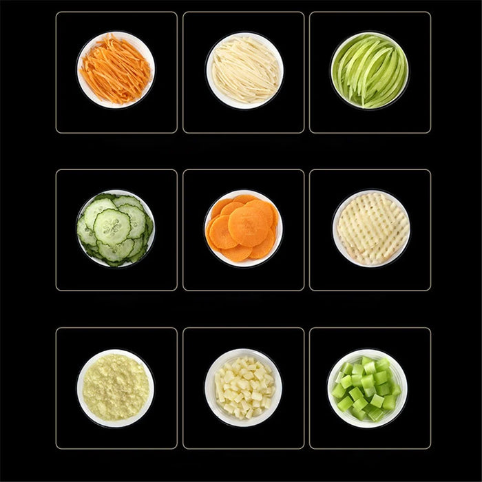 Multifunction Kitchen Potato Shredding Slicing Vegetable Cutting Shredder Grater Slicer Diced Vegetable Cutter BPA Free No FDA Certification - 4
