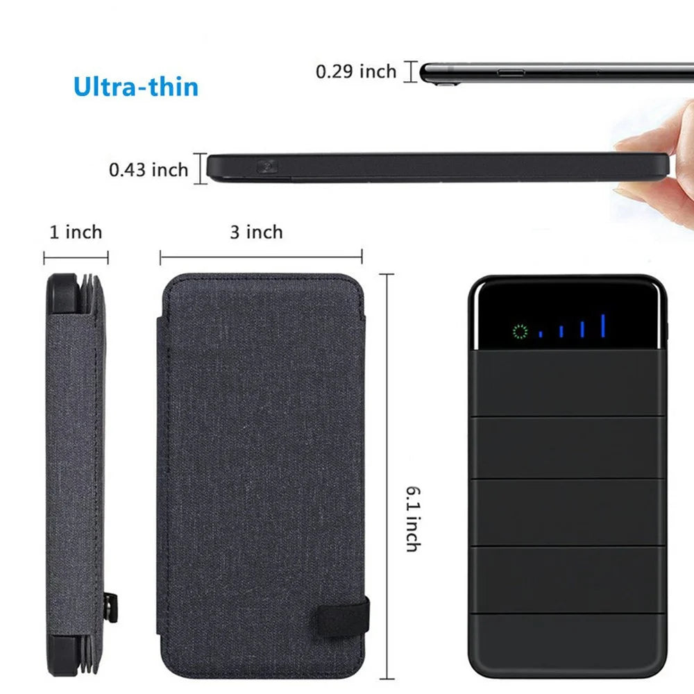 N10 7.5W Foldable Solar Panel Portable Outdoor Travel Emergency Power Generator Charger - 7