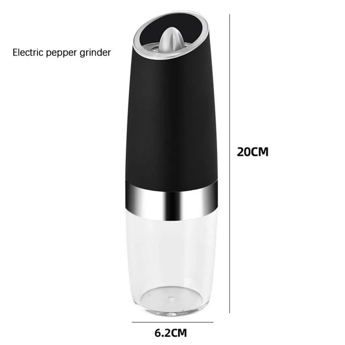 Gravity Sensing Electric Pepper Grinder Kitchen Salt Pepper Spice Graining Tool (BPA Free, No FDA Certificate) - 7