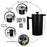1000ml French Press Coffee Maker Stainless Steel Double Walled Insulated Coffee Pot (BPA Free, No FDA) - Black - 7