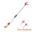 2.2m Telescopic Fruit Picker 2 Sections Extendable Aluminum Alloy Pole Pruning Shears Harvesting Tool - 1