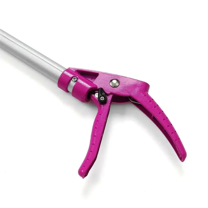 2.2m Telescopic Fruit Picker 2 Sections Extendable Aluminum Alloy Pole Pruning Shears Harvesting Tool - 6