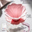 SNOWY OWL 7Pcs Pour Over Coffee Set Hand Grinder Dripper Kettle Manual Brewing Kit (BPA Free, No FDA) - Pink - 7