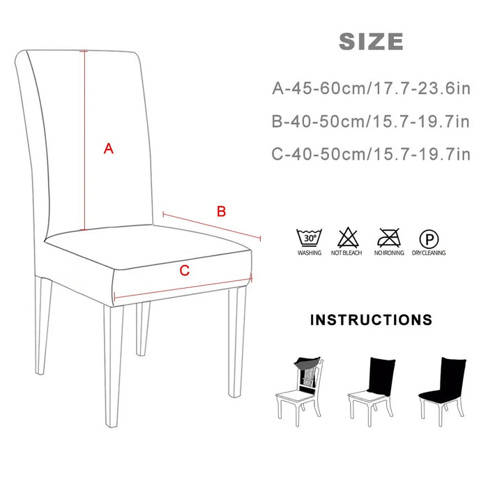 140x140cm Xmas Party Tablecloth Dining Table Cover with 4 Chair Covers Christmas Festival Decoration - Blue Santa - 3