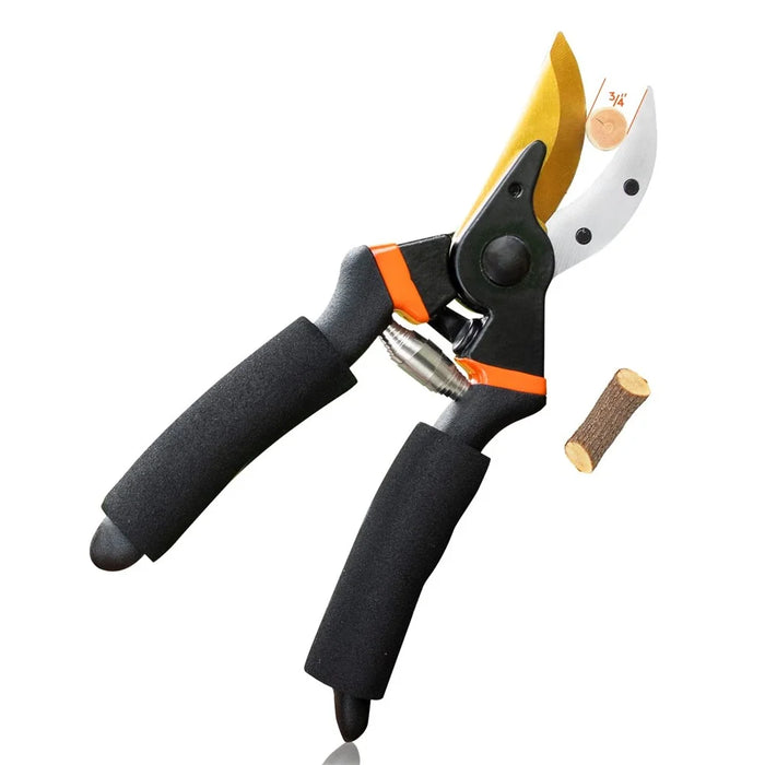 Professional Gardening Branch Pruning Shears Pruner Garden Clippers Hedge Shears Hand Tool with Safety Lock - 1