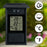 LCD Screen Outdoor Electronic Thermometer Waterproof Temperature Meter - Black - 3