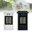 LCD Screen Outdoor Electronic Thermometer Waterproof Temperature Meter - Black - 5