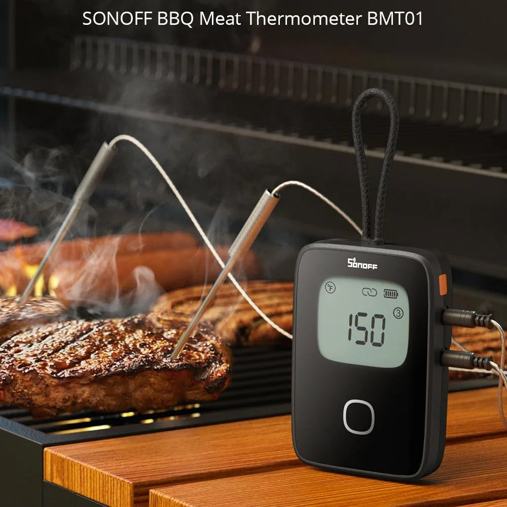 SONOFF BMT01 Meat Thermometer Bluetooth-compatible Smart APP Monitoring Barbecue Temperature Tester ( No FDA, BPA Free ) - 2