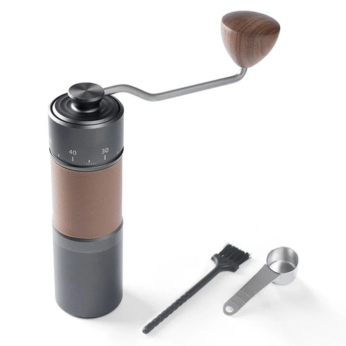 ICAFILAS Stainless Steel 7 Core Burrs Manual Coffee Grinder (BPA Free, No FDA Certificate) - 1