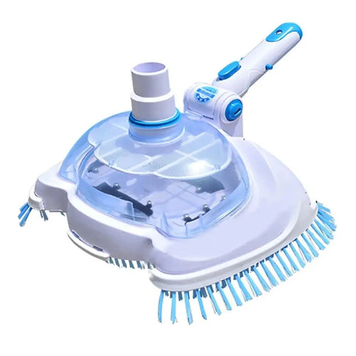 Adjustable Angle Swimming Pool Suction Vacuum Cleaner Head Nylon Brush Pond Cleaning Tool - 1