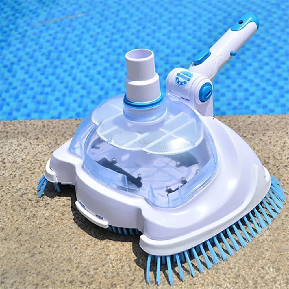 Adjustable Angle Swimming Pool Suction Vacuum Cleaner Head Nylon Brush Pond Cleaning Tool - 2