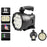 W867A Handheld LED Spotlight Floodlight Searchlight USB Rechargeable Flashlight Work Lighting (Size: M) - 1