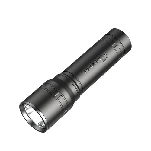SUPERFIRE S33-A Bright LED Flashlight 4-Mode Rechargeable Waterproof Outdoor Camping Hiking Torch - 1