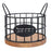 Coffee Pod Holder Organizer K Cup Storage Basket with Handles for Kitchen Office Coffee Bar - Black - 1