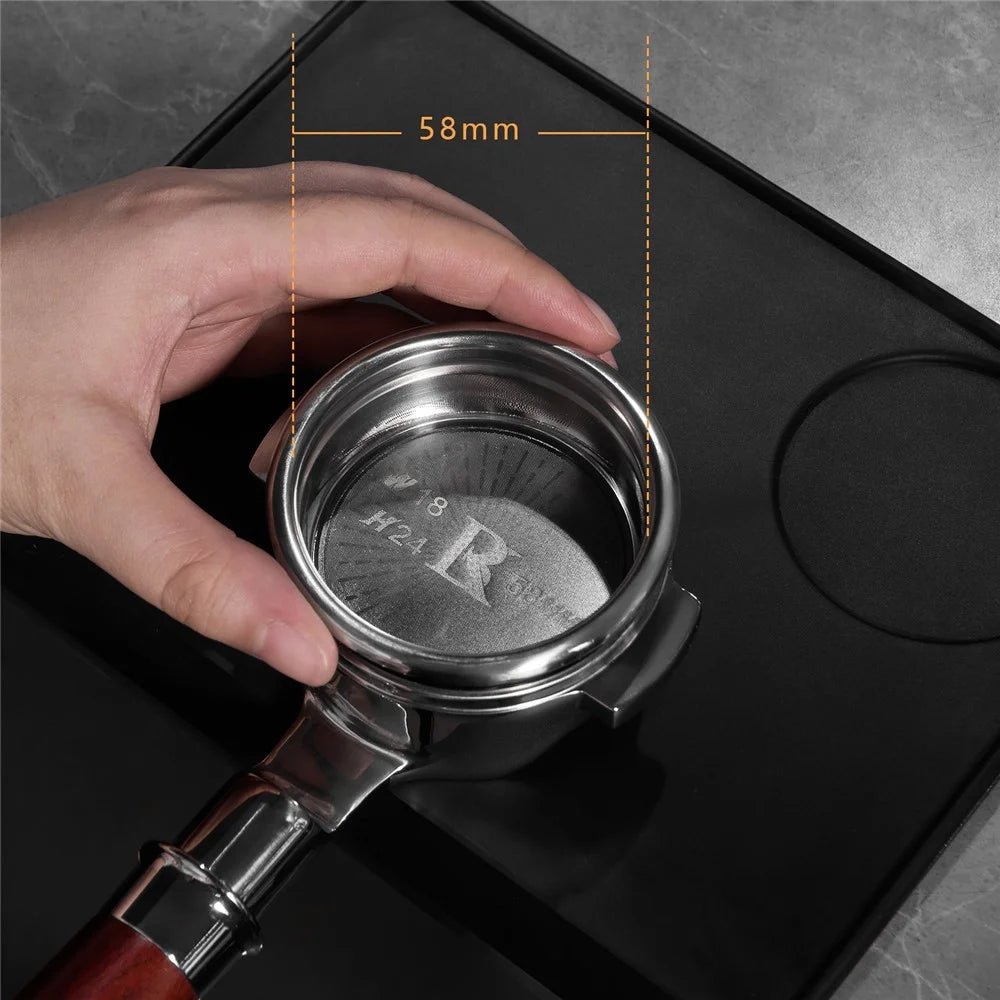 BANLEE Coffee Espresso Filter Baskets Precision 58mm Coffee Machine Handle Extraction Powder Bowl 24g (NO FDA Certification) - 6