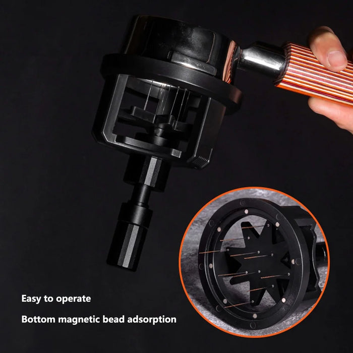 Coffee Distribution Tool 51mm Espresso Needle Distributor Rotary Leveler (NO FDA Certification) - 5