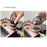 51mm Gravity Coffee Powder Distribution Tool 304 Stainless Steel Automatic Height Adjusting Coffee Tamper ( BPA Free , No FDA ) - Black - 4