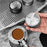 51mm Gravity Coffee Powder Distribution Tool 304 Stainless Steel Automatic Height Adjusting Coffee Tamper ( BPA Free , No FDA ) - Black - 6