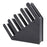 Acrylic Paper Cup Dispenser Organizer 4-Tier Slanted Coffee Cup Holder for Cafe Restaurant Office Home Use - 3